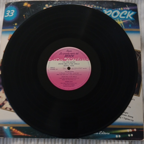 223 LA GRANDE STORIA DEL ROCK N. 33 Ritchie Valens THE ANGELS LP - Picture 4 of 4